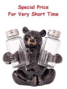 5 Inches High Bear Salt & Pepper Set