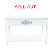 47 1/2 Inches x 15 3/4 Inches x 31 Inches Fish Console Table