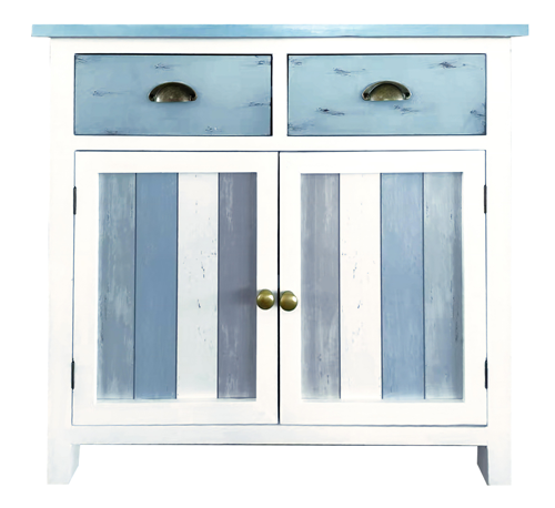 31 1/2 x 15 3/4 x 30 3/4 Inches Rustic Cabinet with Doors