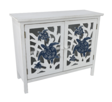 37 1/4 Inches Wide x 31 Inches High x 14 1/2 Inches Deep Wooden Turtle Cabinet