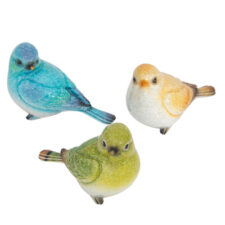 4 Inches Long Assorted Fat Bird Figurine