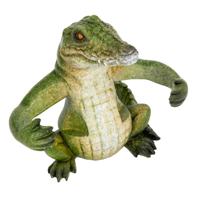 4 Inches High Alligator Salt & Pepper Set - Image 3
