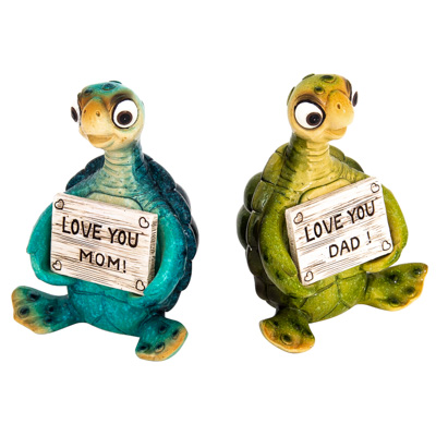 4 1/4 Inches High Assorted Turtle With Message - Image 3