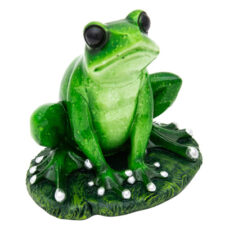 6 1/2 Inch Wide Frog on Lily Pad
