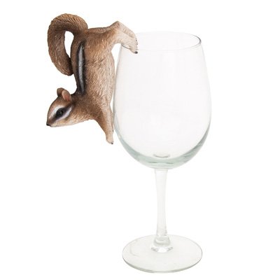3 1/2 Inches High Decorative Assorted Chipmunk Planter Hanger - Image 2