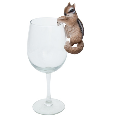 3 1/2 Inches High Decorative Assorted Chipmunk Planter Hanger - Image 3