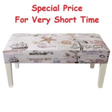 Off White Nautical Bench