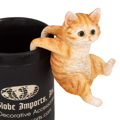 4 Inches High Decorative Assorted Cat Planter Hanger - Image 2