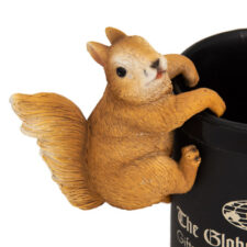 4 Inches High Decorative Squirrel Planter Hanger