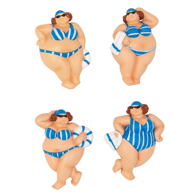 Assorted Bathing Beauty Magnet