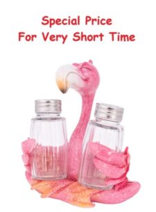 5 Inches High Flamingo Salt & Pepper Set
